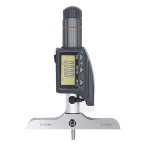 0-6″ x 0.00005″ Digital Depth Micrometer