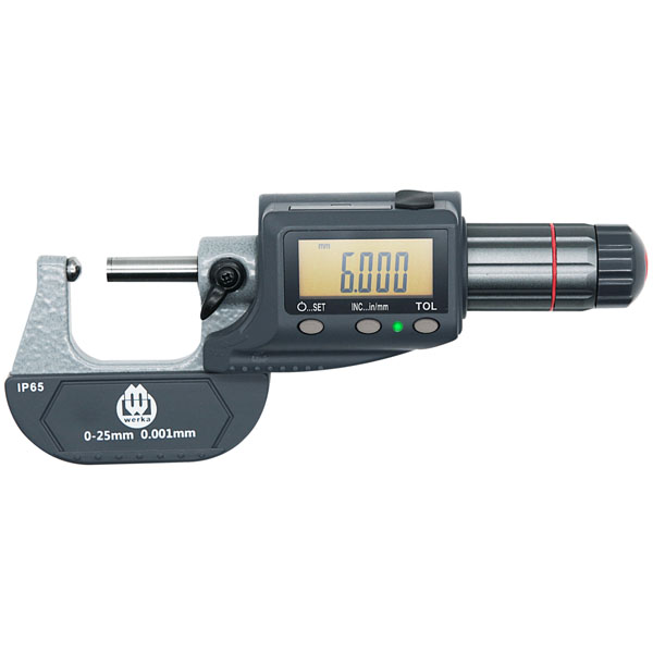digital tube thickness micrometer 1 Outside Micrometers