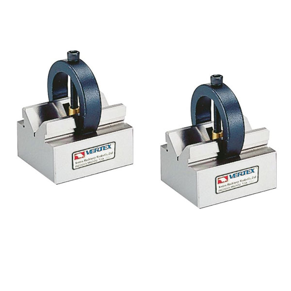 v block with clamp vbc 195 1 1 Setup & V Blocks