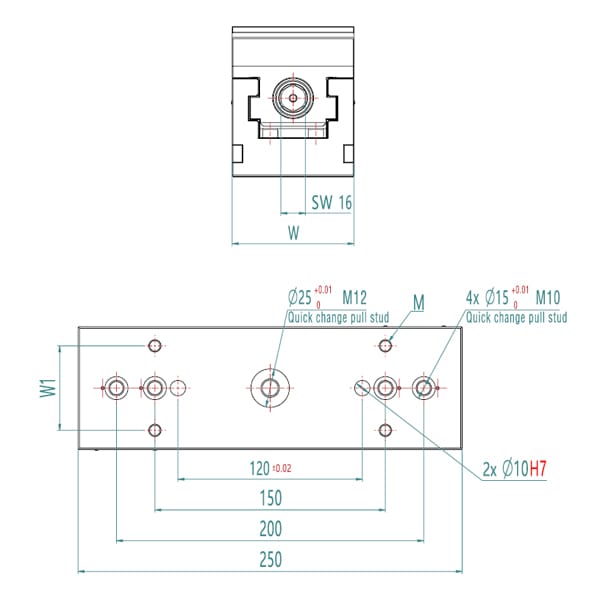 5-Axis 5 x 6" Self Centering Vise - Image 3