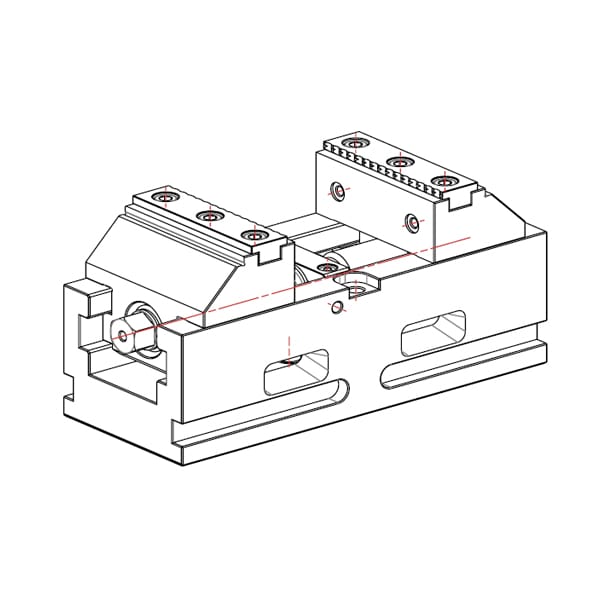 5-Axis 5 x 6" Self Centering Vise - Image 4