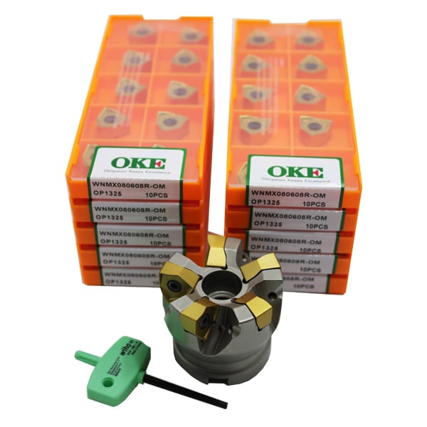 Free Cutter Promo – 2inch Face Mill with 100pcs WNMX Inserts Tooling Packages