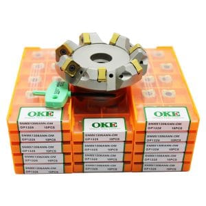 3″ 45° Face Mill with 140pcs SNMX1306 Inserts