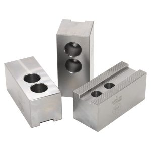 1/16 x 90° Serration Soft Jaws for 10-Inch CNC Power Chuck