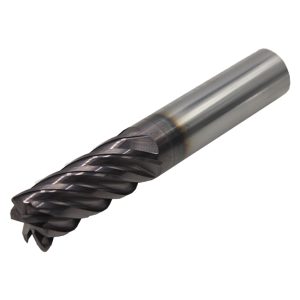 1/2 Vari-Helix 6 Flute 0.030″ Corner Radius Carbide End Mill