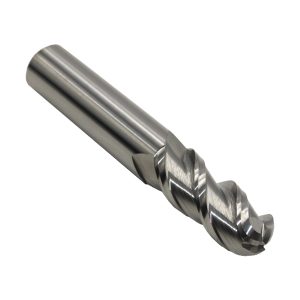 1/2 x 1/2 x 1.25″ x 3″ Ball Nose Carbide End Mill 3F Uncoated