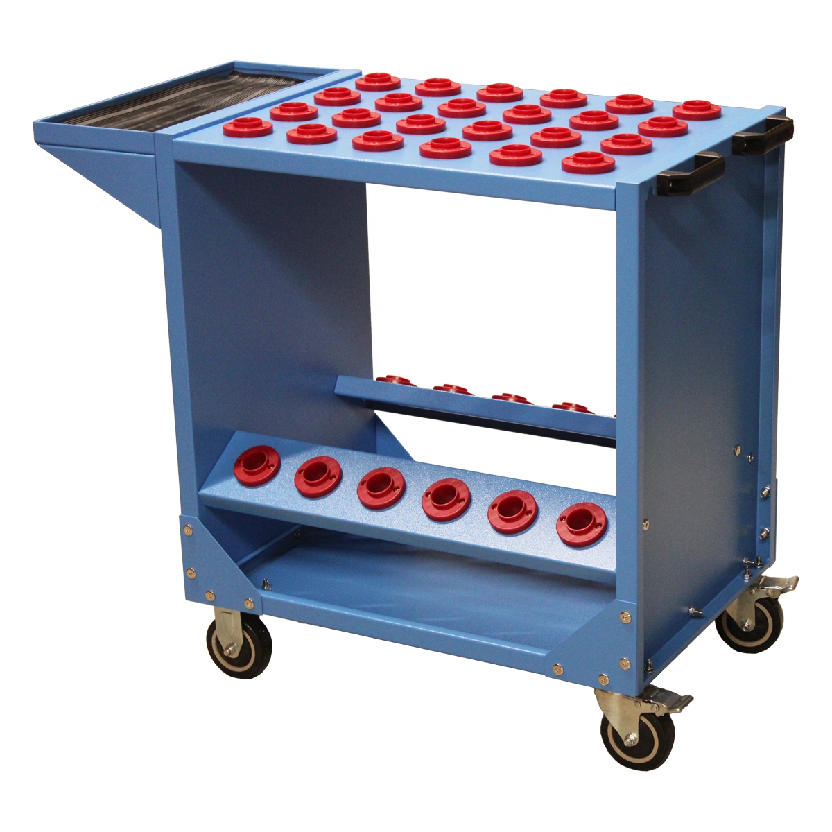 CAT40 BT40 tool holder Cart 36 pocket mobile cnc tooling sorage rack 1 Cabinet and Chests