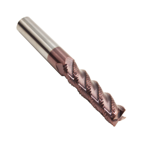 carbide roughing end mill long length mapletools 4 Flute Vari-Helix Standard Length