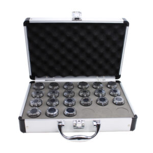 ER32 Precision Sealed Coolant Collet Set 1/8″–3/4″ (21 Pieces)