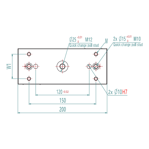 5-Axis 3 x 4" Self Centering Vise VA1-3X4 - Image 5