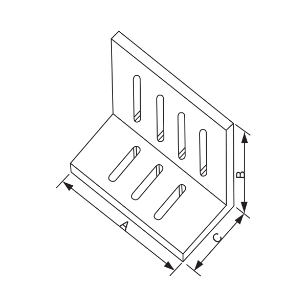 SLOTTED ANGLE PLATE VR-120 - Image 2