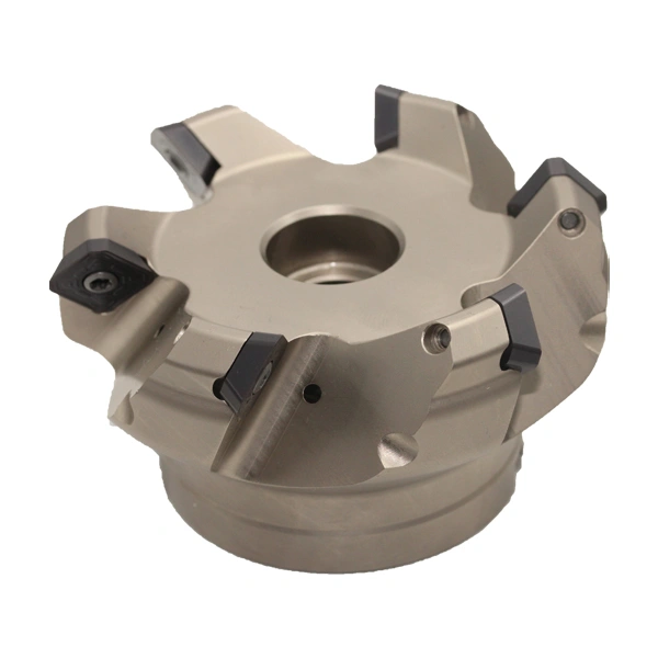3″ × 45 Degree Indexable Face Mill for SEET12T3 Inserts – 6 Pocket