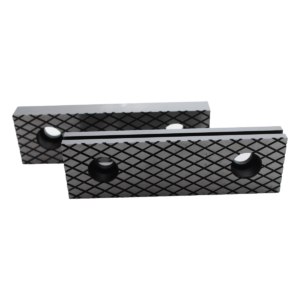 4″ Serrated Hard Jaws for Kurt-Style Vise